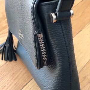 Kate Spade Dark Green  Large Convertible Crossbody